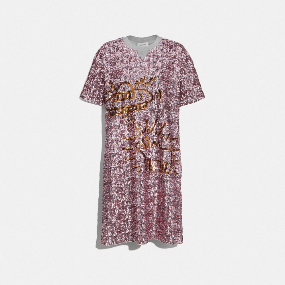 Coach X Keith Haring Embellished Dress