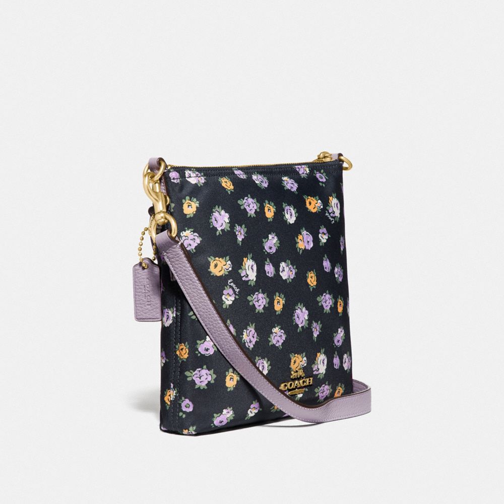 Coach rose best sale print crossbody