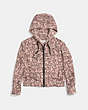 COACH®,COACH X KEITH HARING WINDBREAKER,Mixed Material,PEACH,Scale View