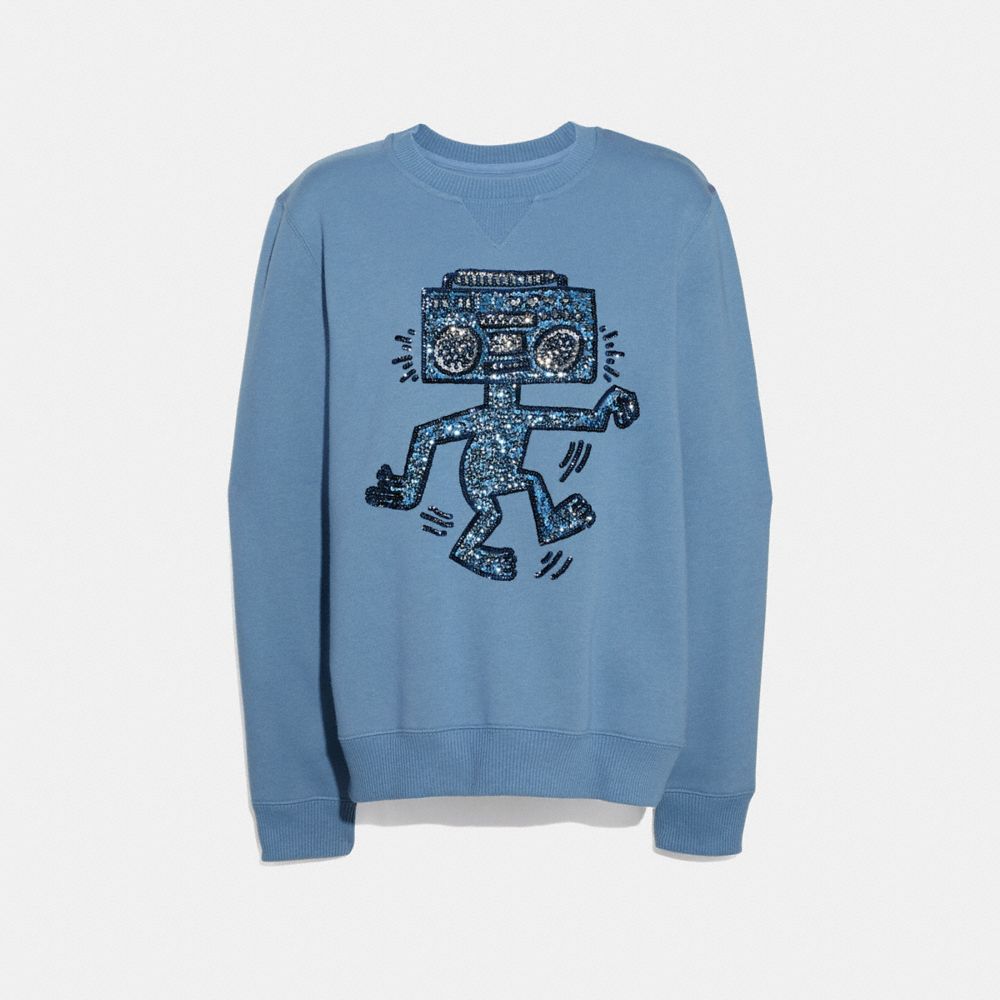 Coach X Keith Haring Embellished Sweatshirt | COACH®