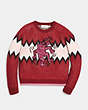 Coach X Keith Haring Zigzag Crewneck Sweater