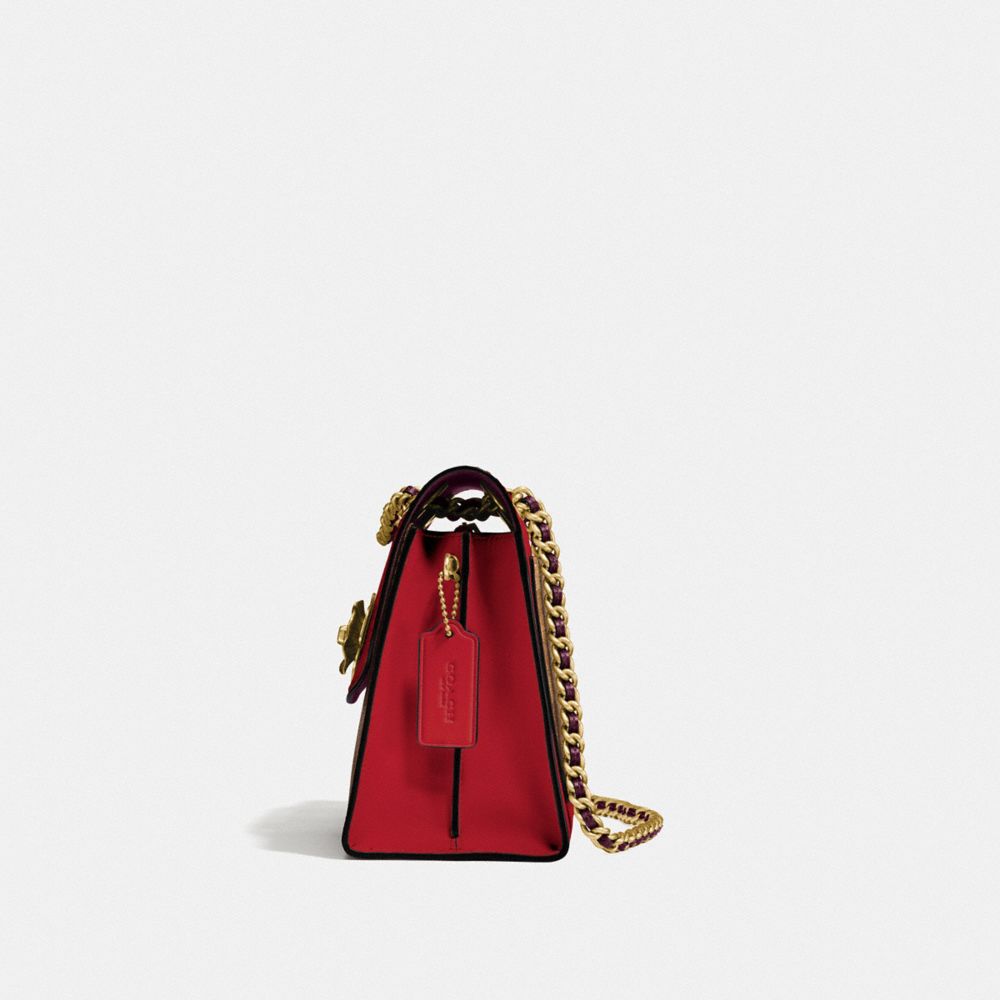 COACH®,Parker In Colorblock Signature Canvas,,Angle View
