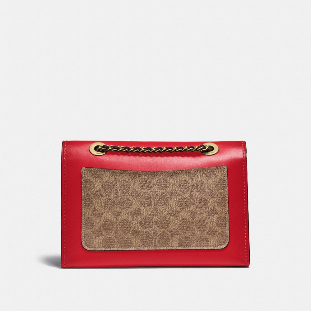 COACH®,Parker In Colorblock Signature Canvas,,Back View