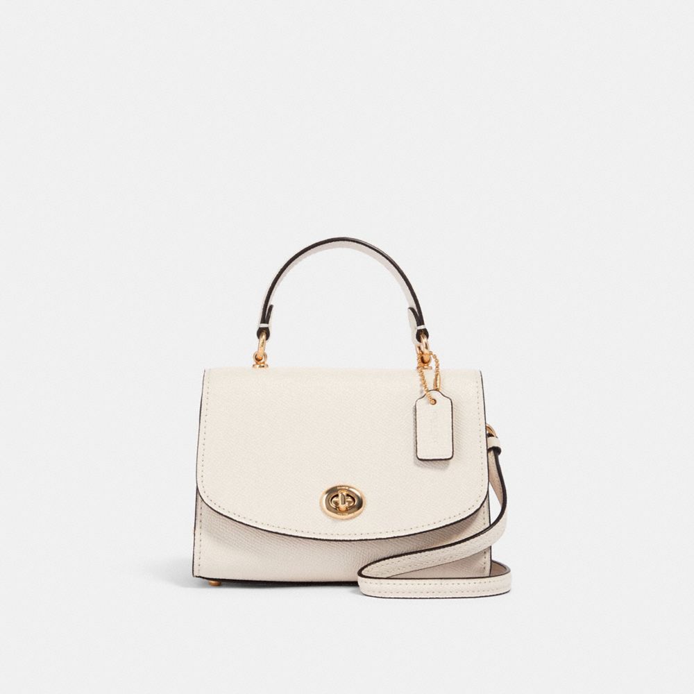 Momsh-Shop - COACH Micro Tilly Top Handle with Dandelion