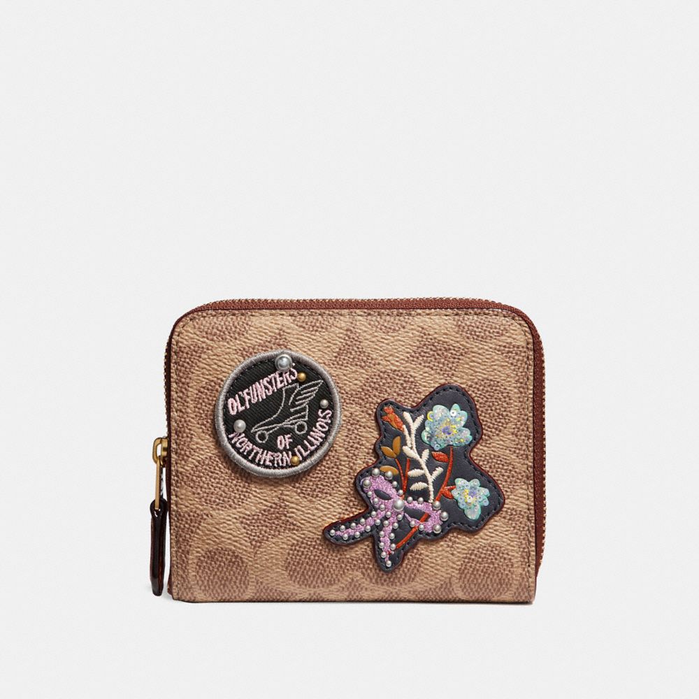 wallet card holder coach