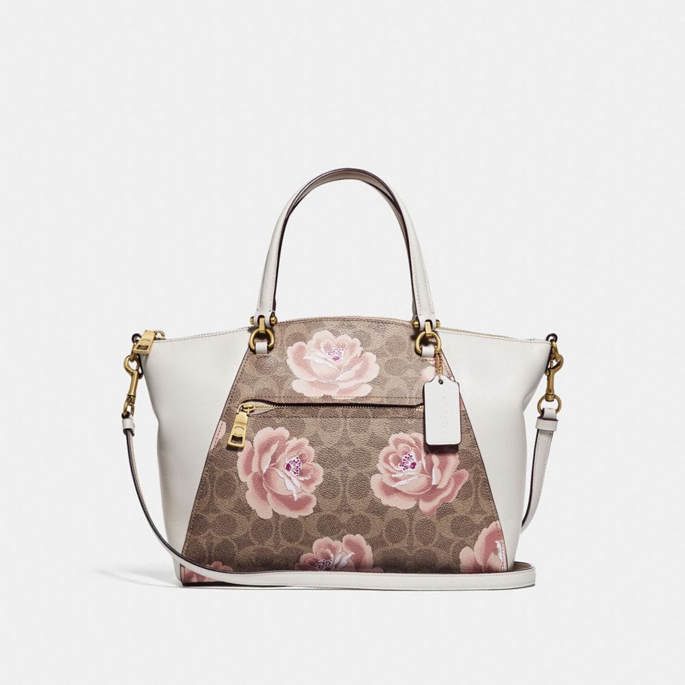 Prairie satchel with rose print new arrivals