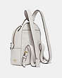 COACH®,CAMPUS BACKPACK 23,Leather,Medium,Gold/Chalk,Angle View