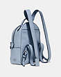 COACH®,CAMPUS BACKPACK 23,Leather,Medium,Silver/Mist,Angle View