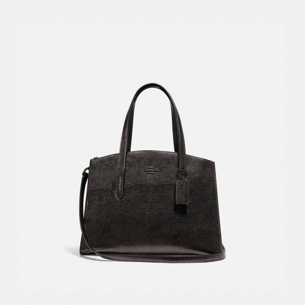 Coach charlie sale carryall gunmetal