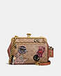 Coach X Keith Haring Kisslock Crossbody In Signature Patchwork