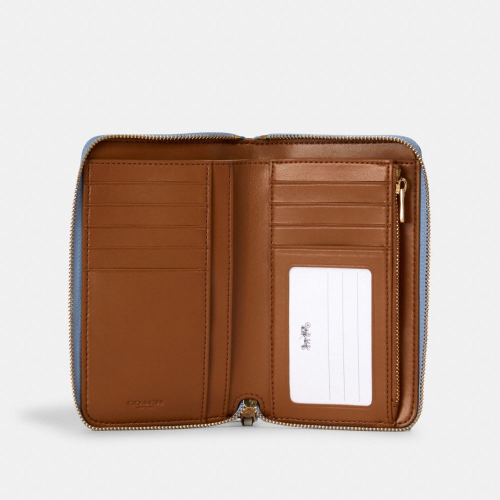 Coach orange slice online wallet