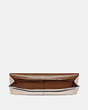 COACH®,SOFT WALLET IN COLORBLOCK SIGNATURE CANVAS,pvc,Light Antique Nickel/Sand Aurora,Inside View,Top View