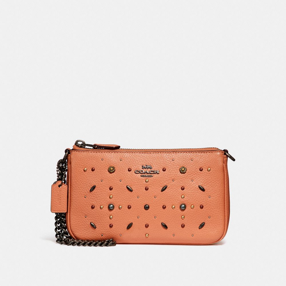 Coach Nolita Wristlet with Prairie Rivets