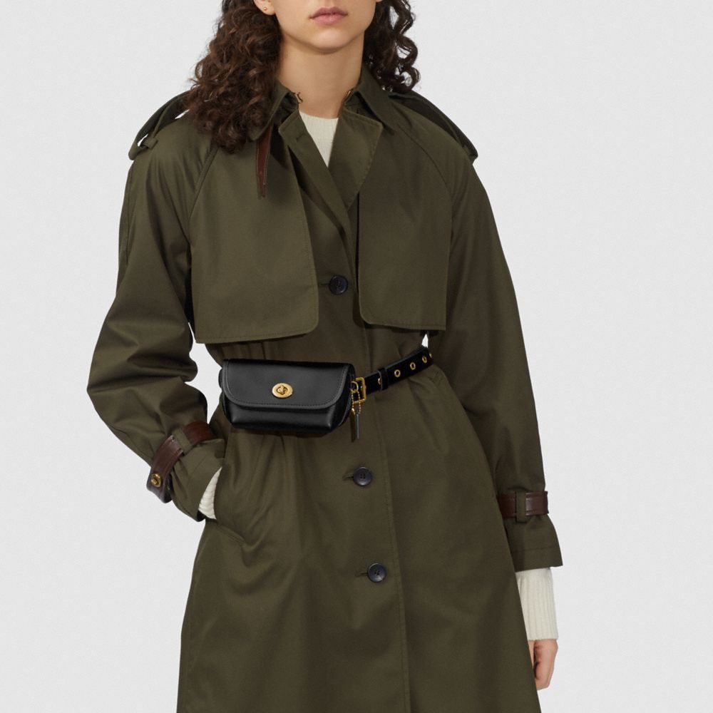 Turnlock Flare Belt Bag