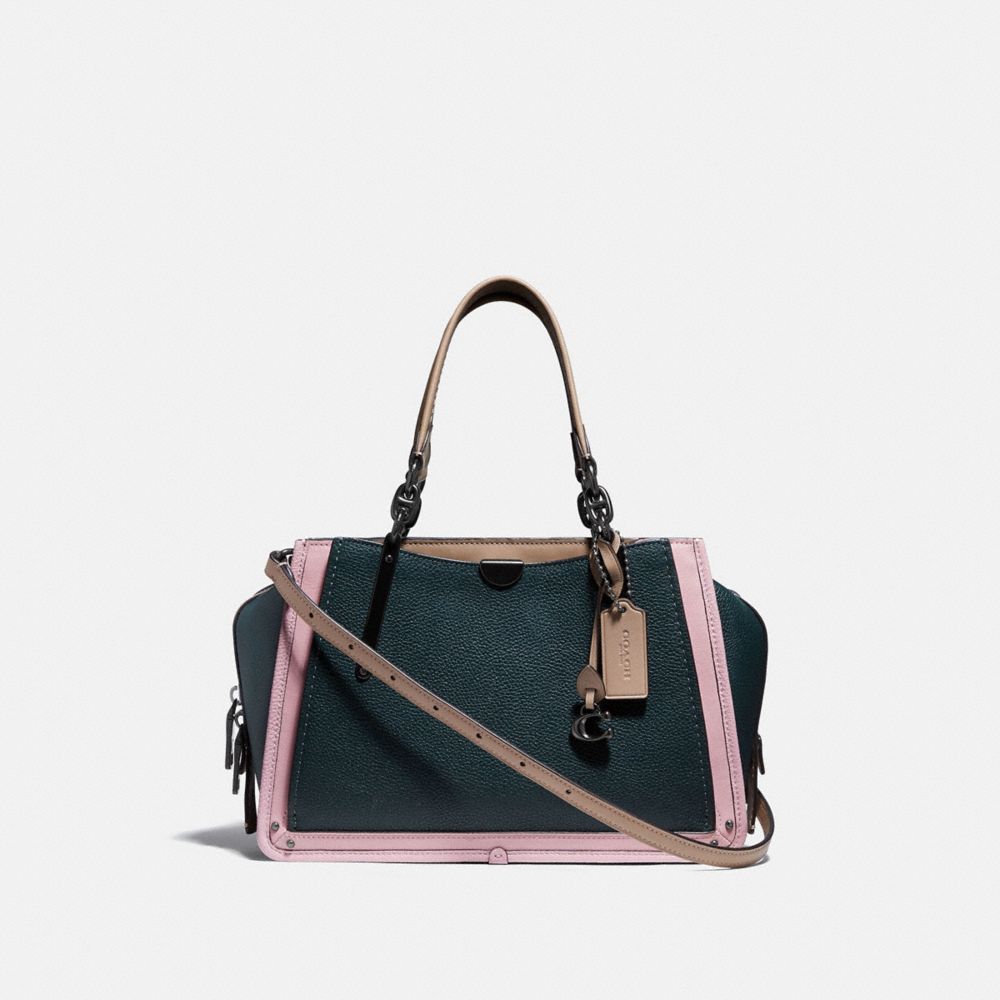 Coach dreamer shoulder online bag colorblock