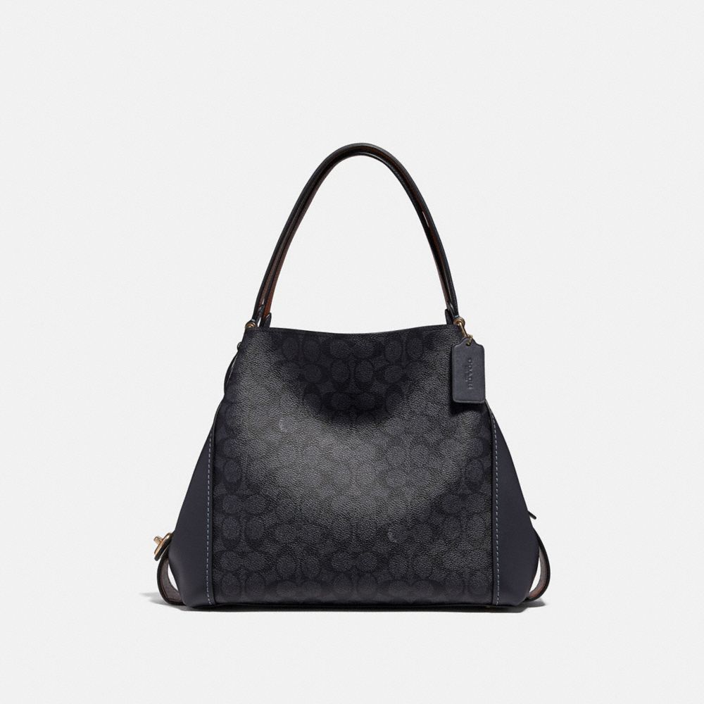 Coach edie best sale shoulder bag review