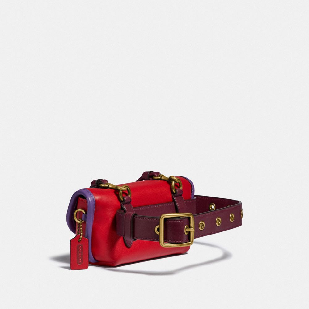 Turnlock Flare Belt Bag In Colorblock