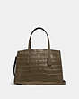 COACH®,CHARLIE CARRYALL,Cuir,Or/Mousse,Front View