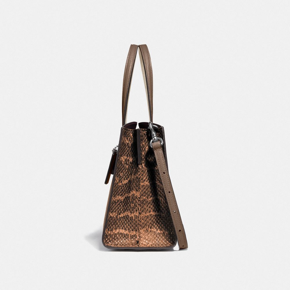 Charlie carryall with store colorblock snakeskin handles