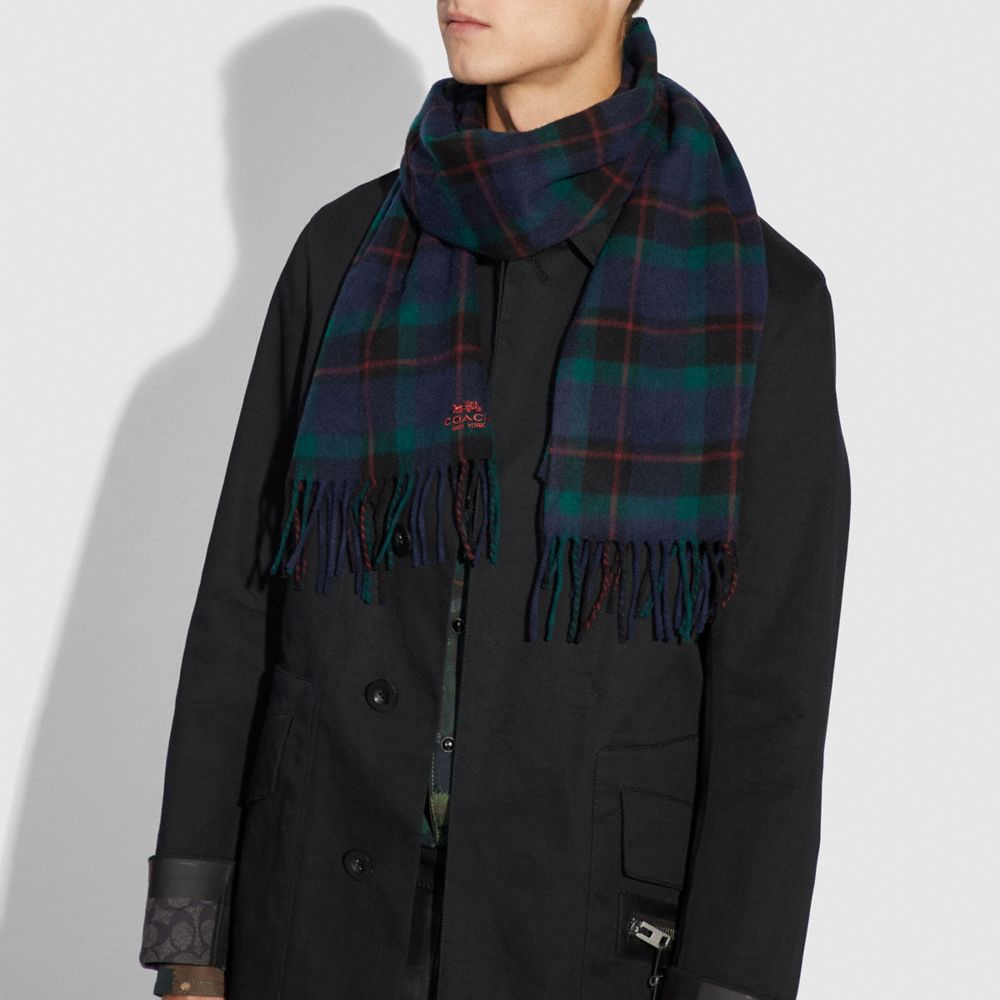 Shirt Plaid Scarf