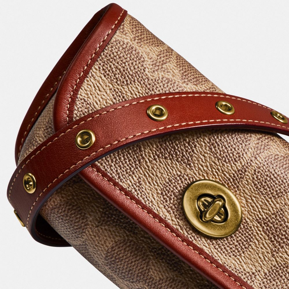 Coach saddle belt online bag