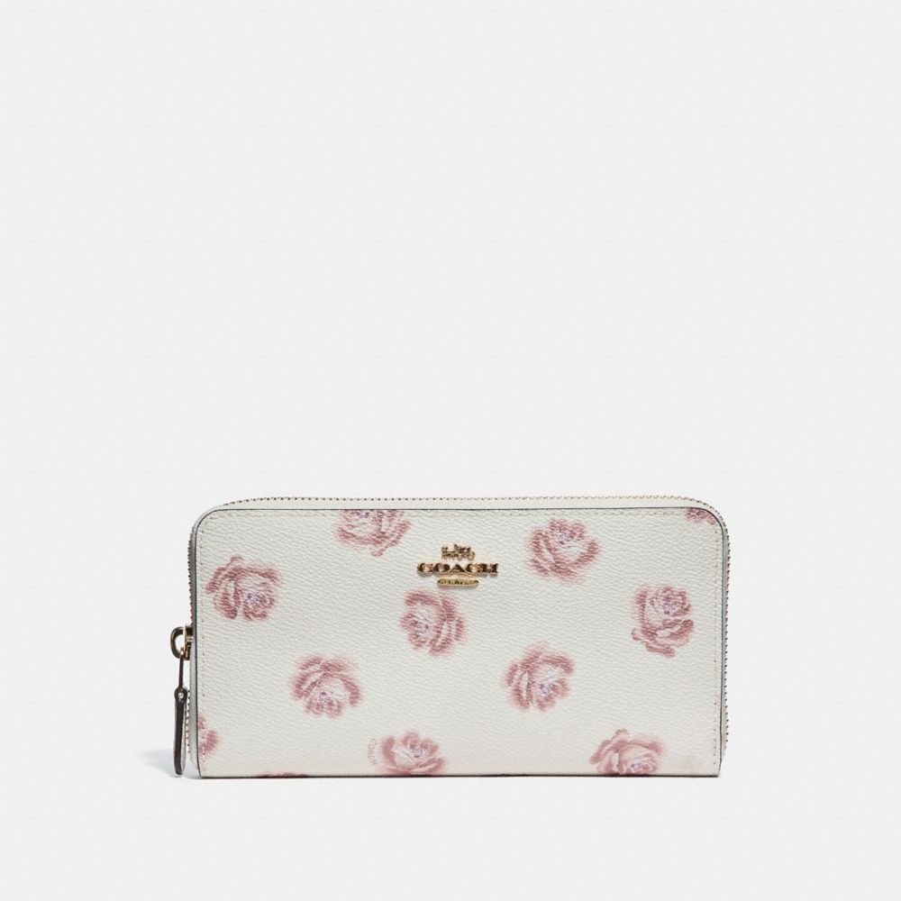 Coach best sale rose wallet