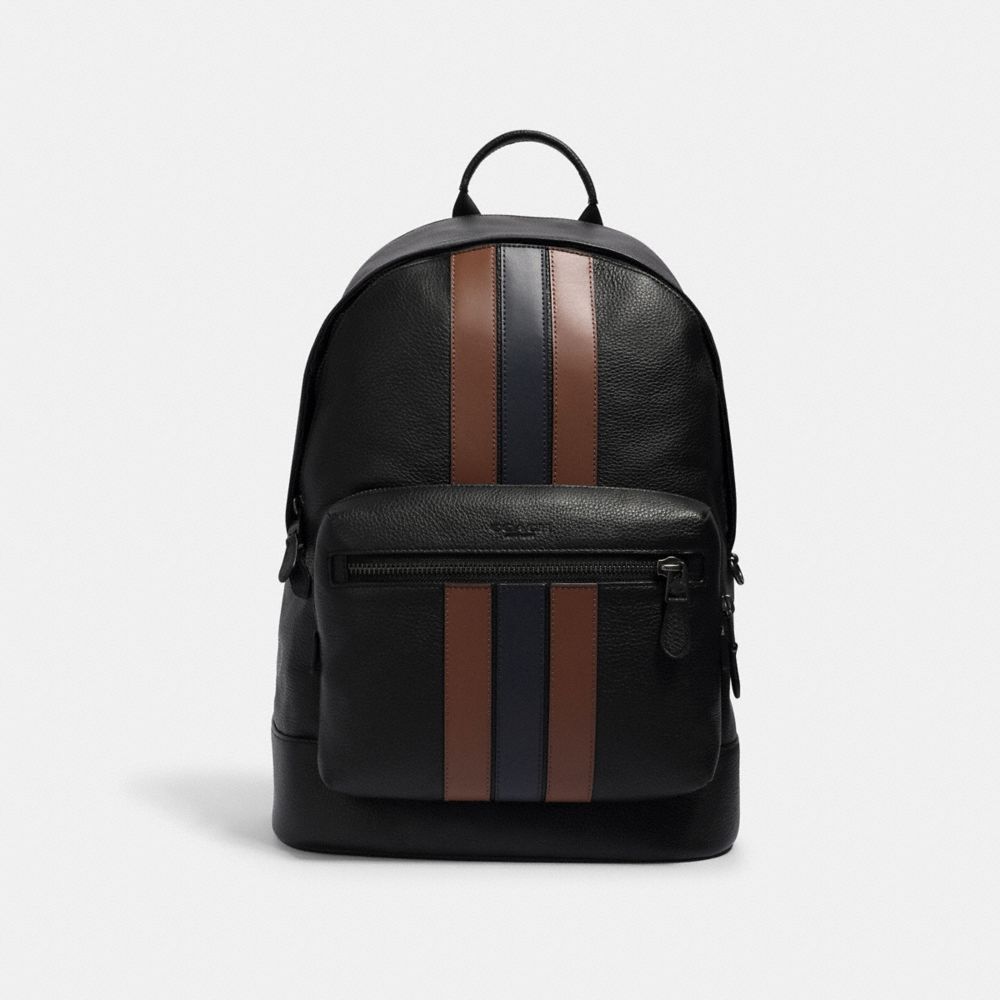 COACH® Outlet | West Backpack With Varsity Stripe