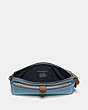 COACH®,NOA POP-UP MESSENGER IN COLORBLOCK,Leather,Mini,Brass/Pacific Blue Multi,Inside View,Top View
