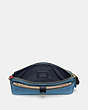 COACH®,NOA POP-UP MESSENGER IN COLORBLOCK,Leather,Mini,Brass/Lake Multi,Inside View,Top View