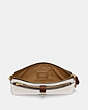 COACH®,NOA POP-UP MESSENGER IN COLORBLOCK,Leather,Mini,Gold/Chalk Multi,Inside View,Top View