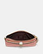 COACH®,NOA POP-UP MESSENGER IN COLORBLOCK,Leather,Mini,Gold/Light Peach Multi,Inside View,Top View
