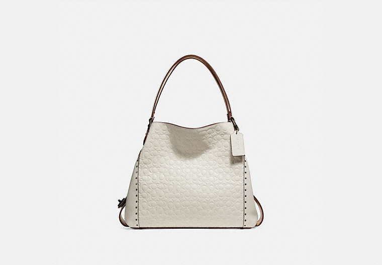 Edie Shoulder Bag 31 In Signature Leather With Rivets