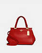 COACH®,GRACE BAG 20,Leather,Medium,Jasper/Light Gold,Front View