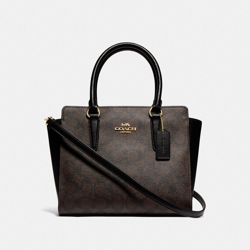 Leah satchel coach on sale