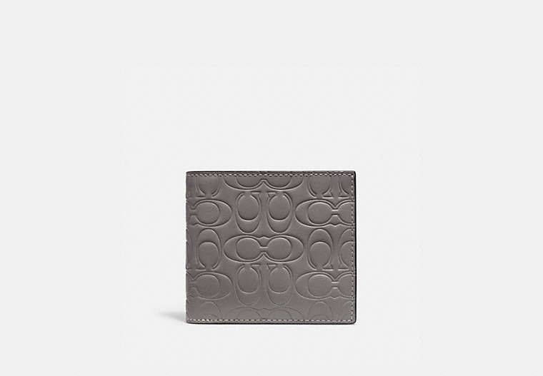 Double Billfold Wallet In Signature Leather