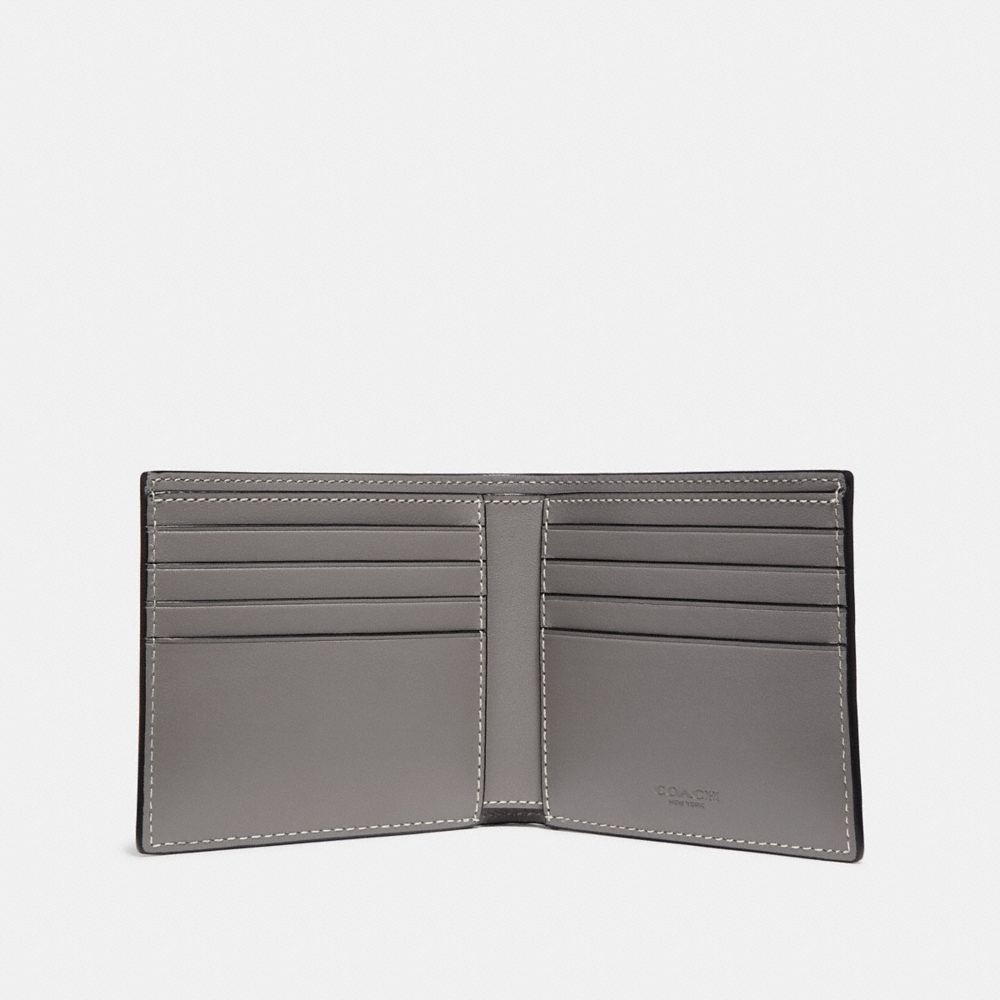 Double Billfold Wallet In Signature Leather