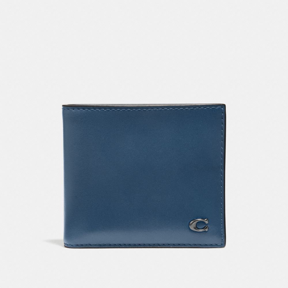 Double Billfold Wallet With Signature Hardware