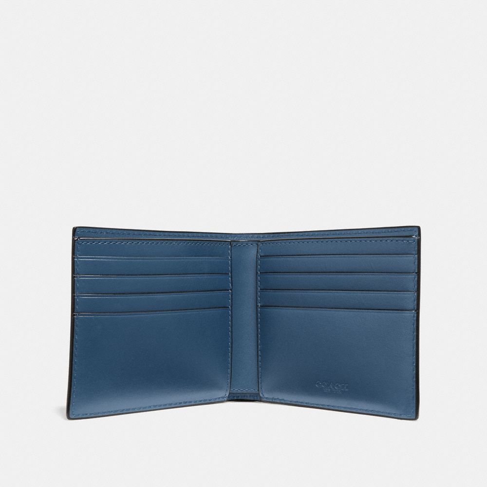 Double Billfold Wallet With Signature Hardware