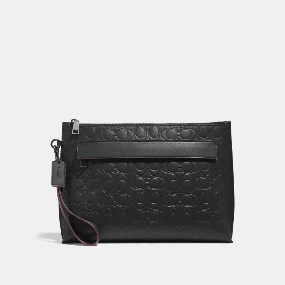 COACH® | Pouch In Signature Leather