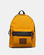 COACH®,ACADEMY BACKPACK,Mixed Material,Large,JI/Maize,Front View