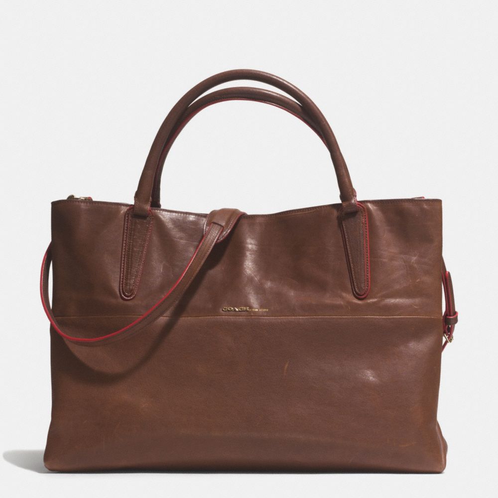 COACH® COACH® The Large Soft Borough Bag In Vachetta Leather