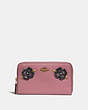 COACH®,Cuir,Laiton/Rose,Front View