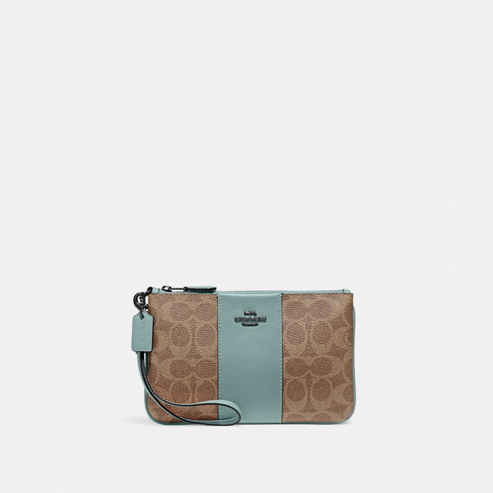 COACH®  Turnlock Card Case In Colorblock