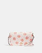 Foldover Crossbody Clutch With Rose Print