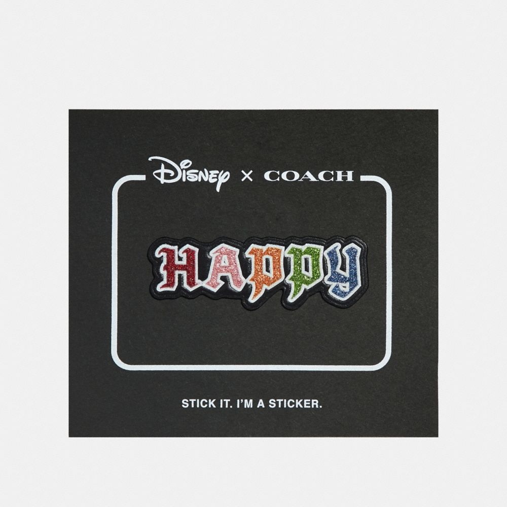 Disney X Coach Happy Sticker