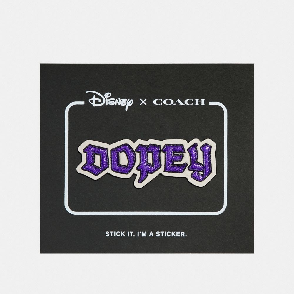 Autocollant Disney X Coach Dopey