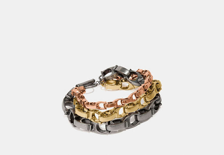 Signature Chain Layered Bracelet