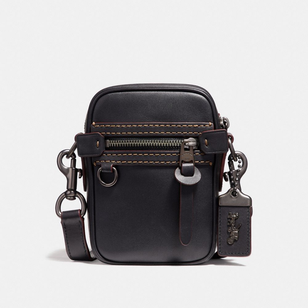 COACH®,DYLAN 10,Leather,Mini,Black Copper/Black,Front View image number 0