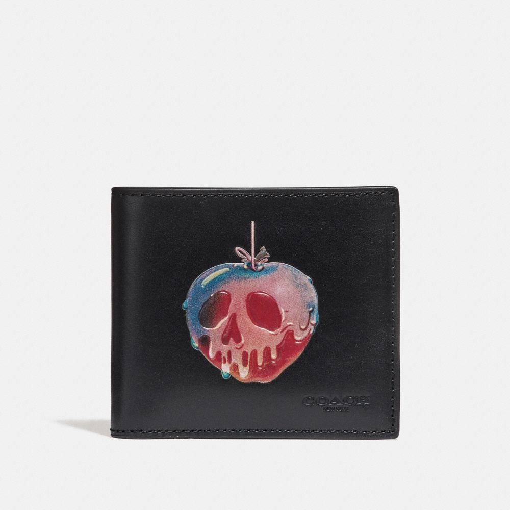 Disney X Coach Double Billfold Wallet With Poison Apple | COACH®