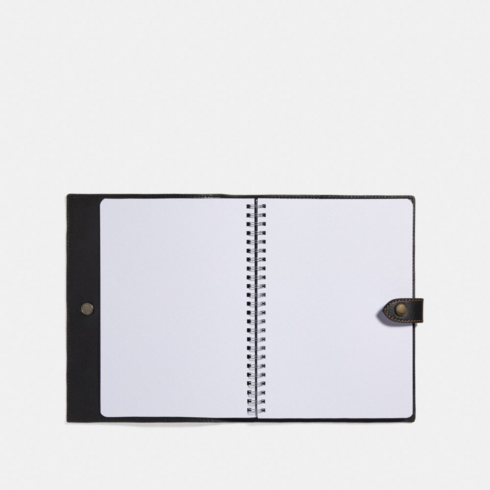 Disney X Coach Sketchbook In Signature Patchwork